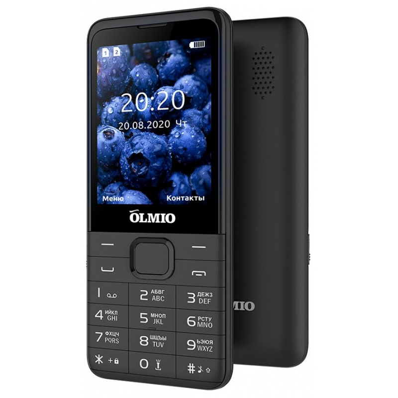 Телефон Olmio Е29 черный