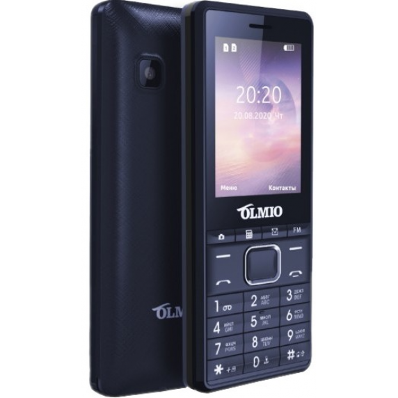 Телефон Olmio A25 синий-черный