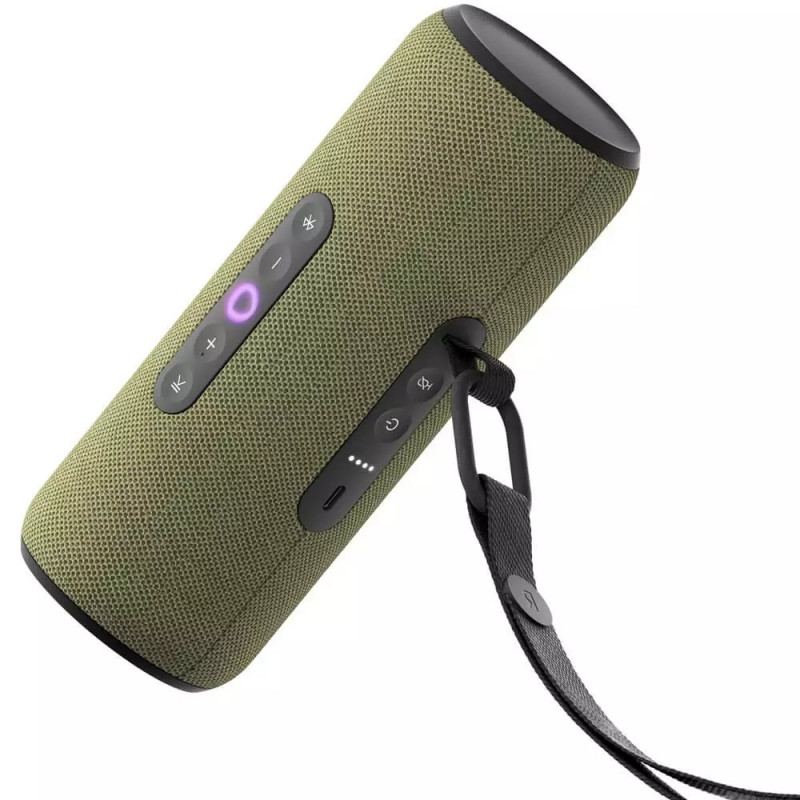 Умная колонка Яндекс Станция с Алисой Стрит Зеленая 