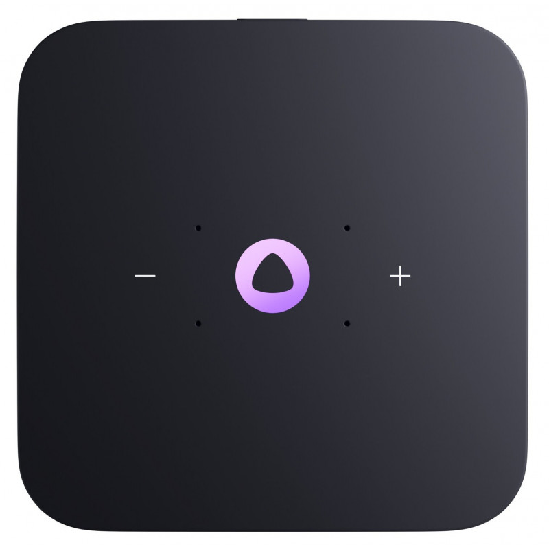 Умная колонка Яндекс Станция с Алисой Миди с Zigbee, Черная