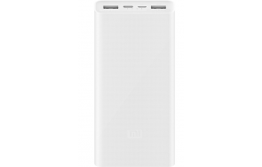 Купить Внешний аккумулятор Xiaomi Powerbank 3 20000 mAh (2USB+Type-C) (PLM18ZM) White