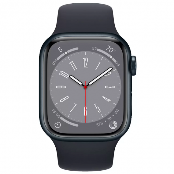 Apple Watch S8 45mm GPS Midnight Aluminum Case / Midnight Sport Band