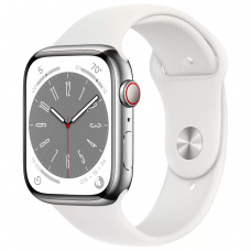 Купить Apple Watch S8 45mm GPS Silver Aluminum Case / Silver Sport Band