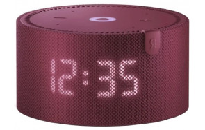 Купить Умная колонка Яндекс Станция Мини с Алисой (с часами), Красный гранат