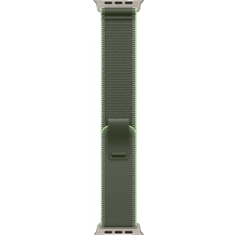 Apple Watch Ultra 3 49mm Trail Loop Green/Neon / Black Titanium Case
