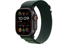 Купить Apple Watch Ultra 2 49mm Alpine Loop Dark Green / Black Titanium Case