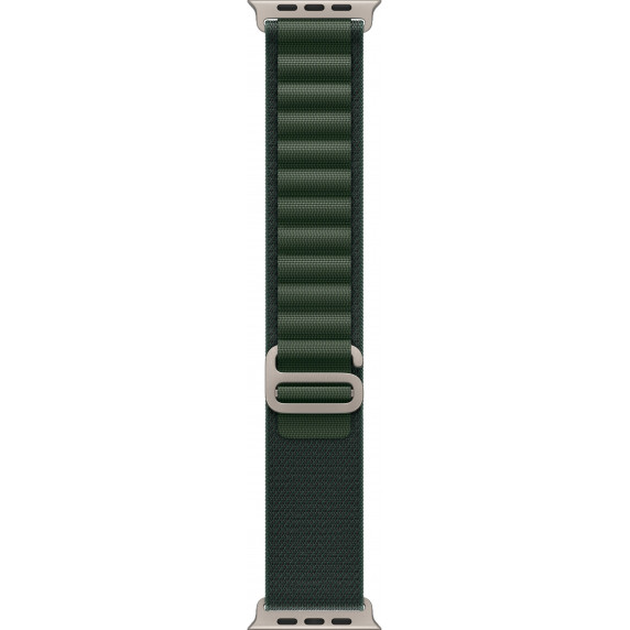 Apple Watch Ultra 2 49mm Alpine Loop Dark Green / Titanium Case