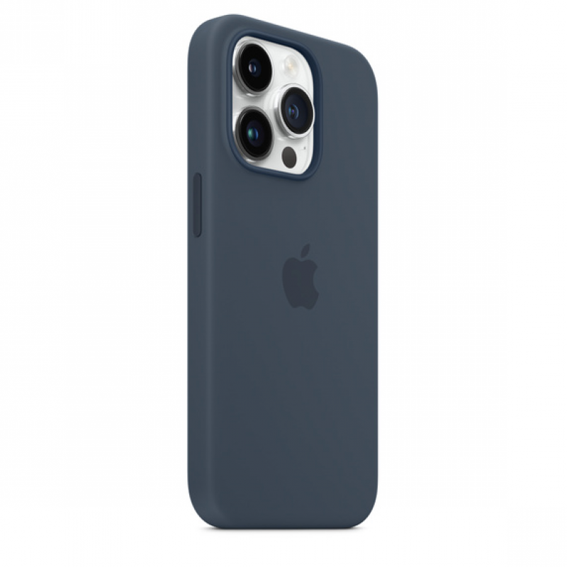 Чехол MagSafe iPhone 14 Pro Silicone Cover - Storm Blue