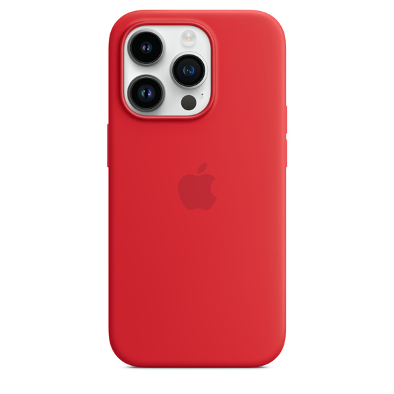 Чехол MagSafe iPhone 14 Pro Silicone Cover - Red