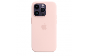 Купить Чехол MagSafe iPhone 14 Pro Max Silicone Cover - Pink